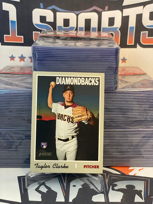 2019 Topps Heritage Taylor Clarke Rookie #531