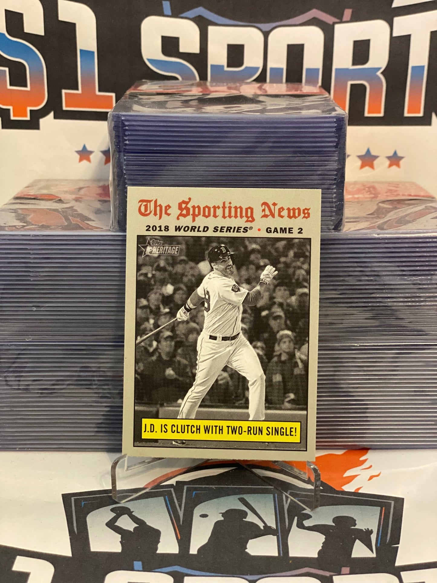2019 Topps Heritage (The Sporting News) J.D. Martinez #306