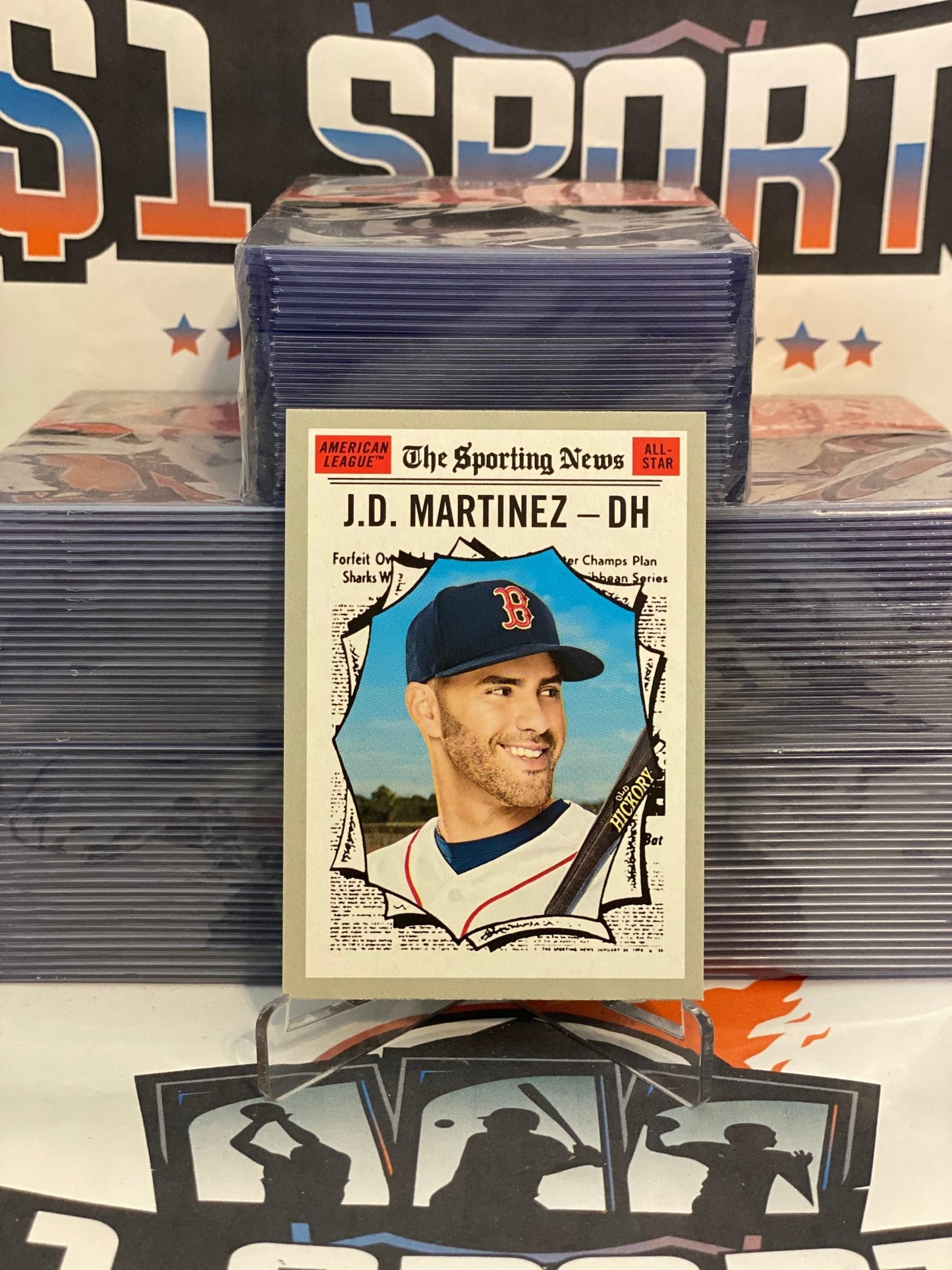 2019 Topps Heritage (The Sporting News) J.D. Martinez #359