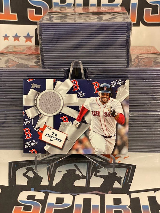 2019 Topps (Holiday Relic) J.D. Martinez #WHR-JM