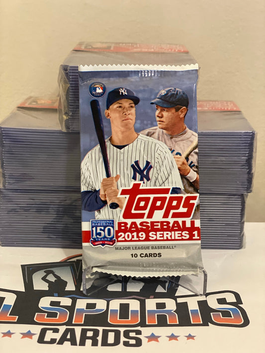 2019 Topps Series 1 MLB Baseball Retail Pack