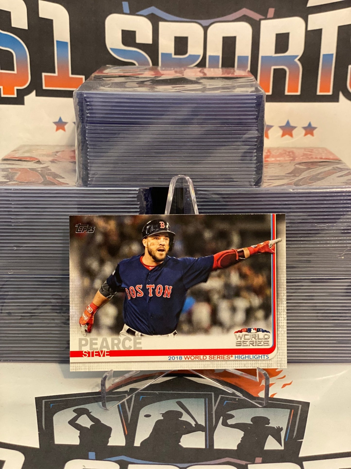 2019 Topps (World Series) Steve Pearce #275