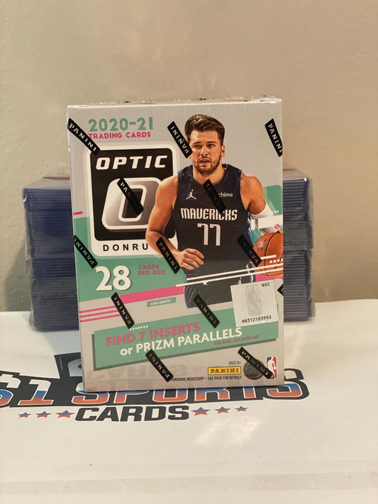 2020-21 Donruss Optic NBA Basketball Blaster Box