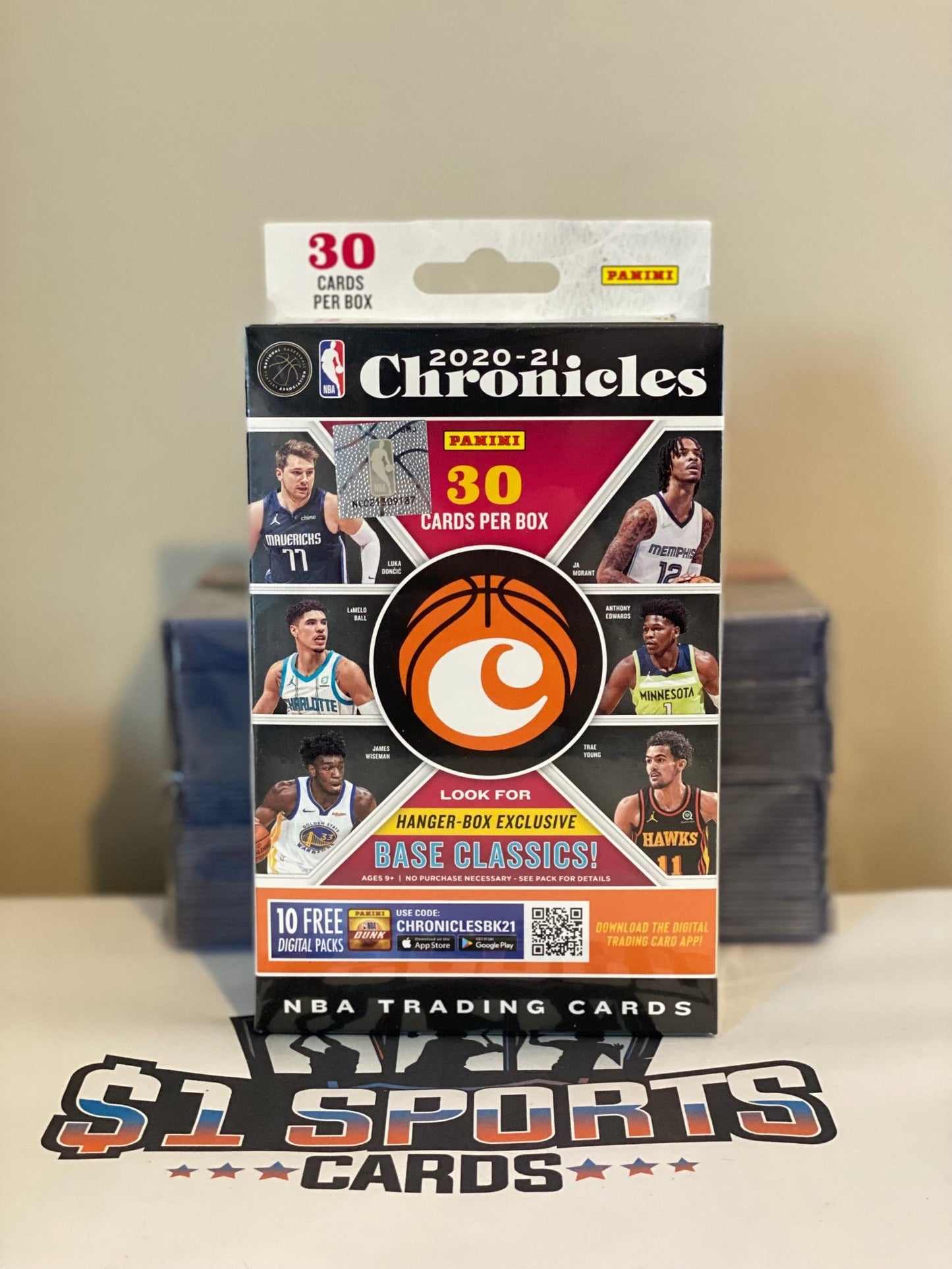 2020-21 Panini Chronicles NBA Basketball Hanger Box