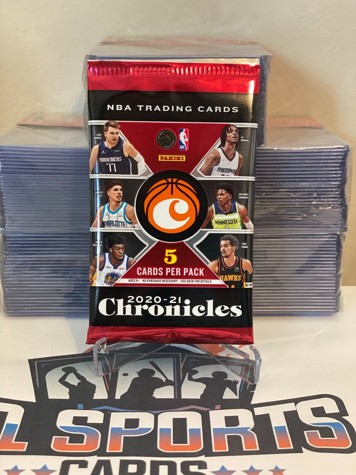 2020-21 Panini Chronicles NBA Basketball Retail Pack
