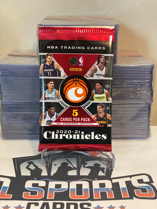 2020-21 Panini Chronicles NBA Basketball Retail Pack