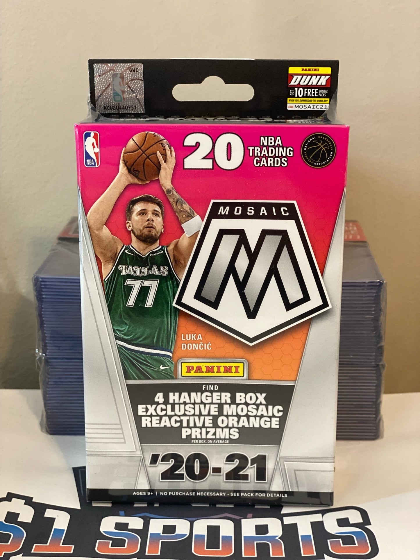2020-21 Panini Mosaic NBA Basketball Hanger Box