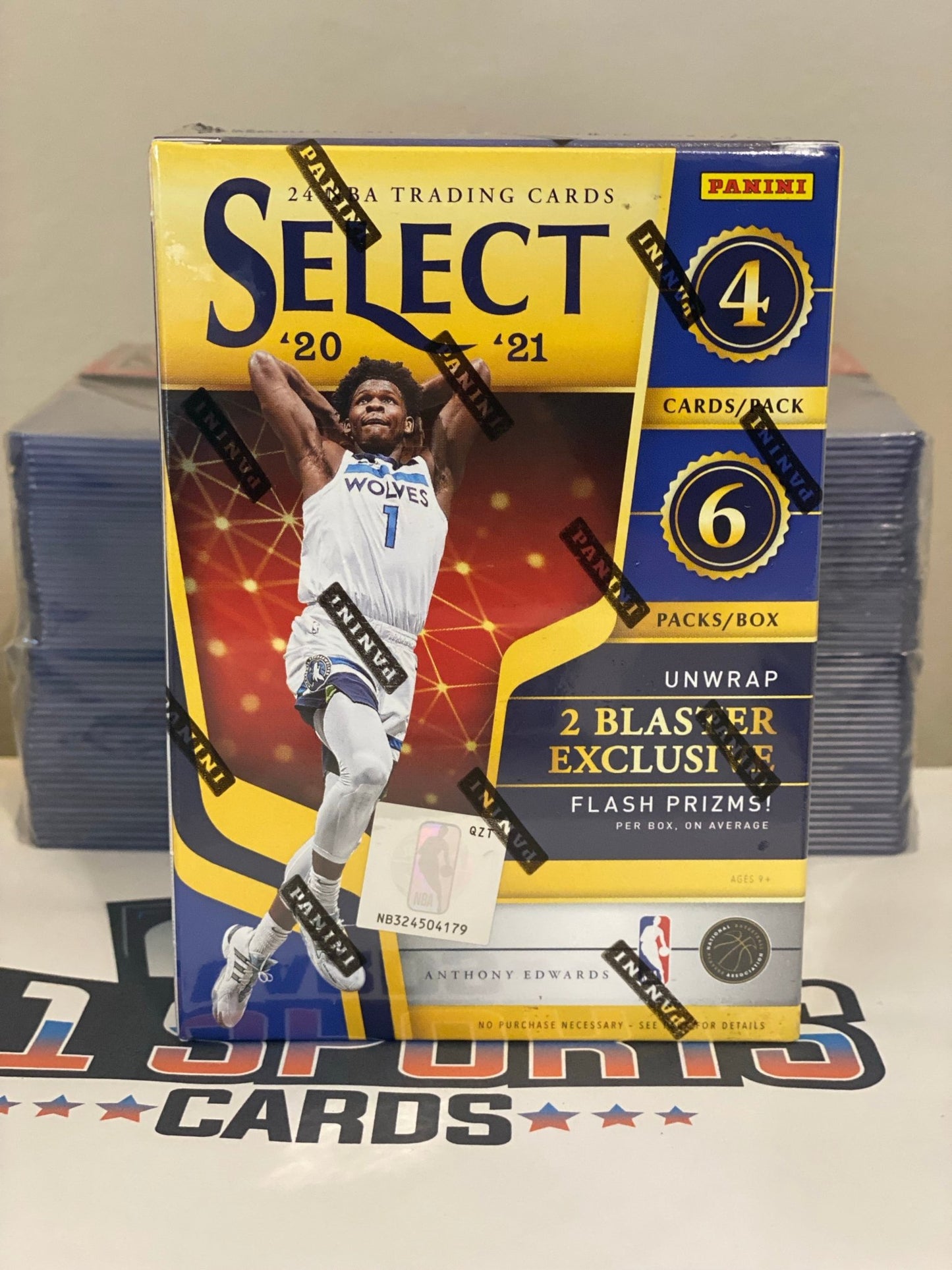 2020-21 Panini Select NBA Basketball Blaster Box