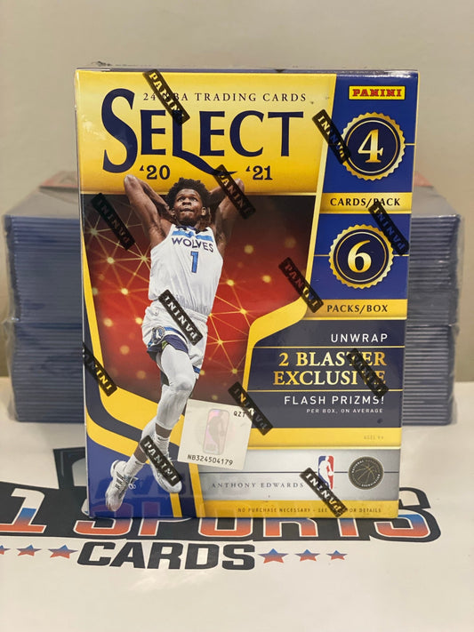 2020-21 Panini Select NBA Basketball Blaster Box