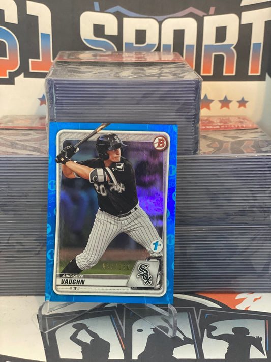 2020 Bowman First Edition (Blue 098/150) Andrew Vaughn #BFE-26