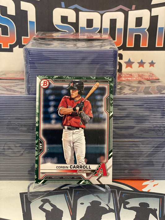 2020 Bowman Prospects (Camo) Corbin Carroll #BP-142