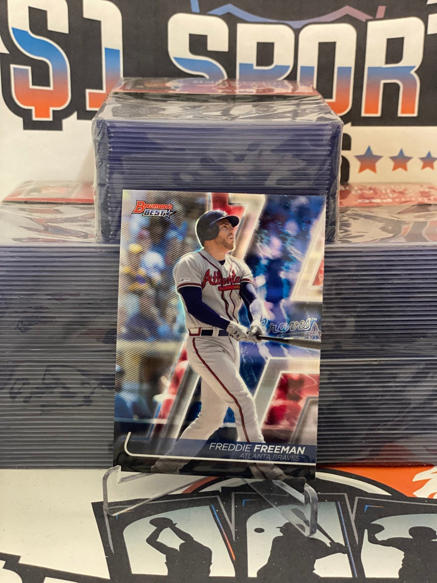 2020 Bowman's Best (Refractor) Freddie Freeman #54