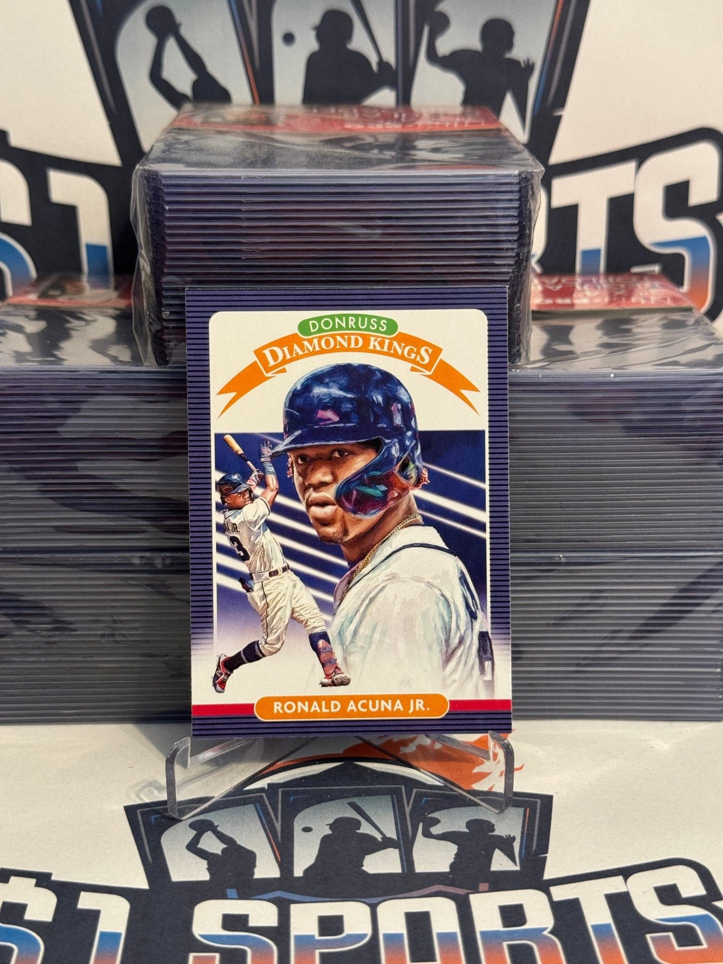 2020 Donruss (Diamond Kings) Ronald Acuna Jr. #8