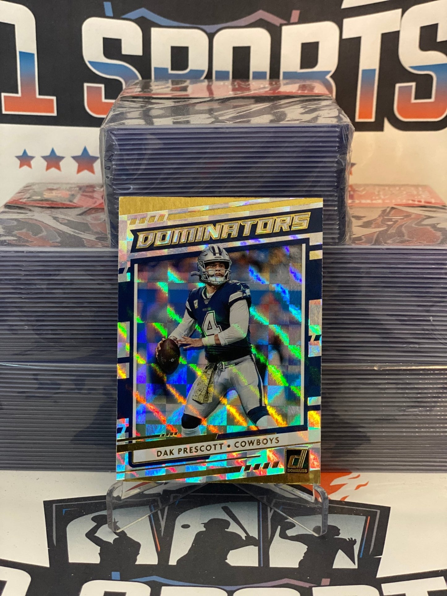 2020 Donruss (Dominators) Dak Prescott #D-DAP