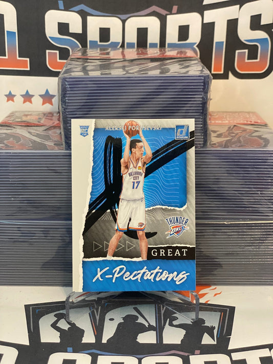 2020 Donruss (Great X-Pectations) Aleksej Pokusevski Rookie #17