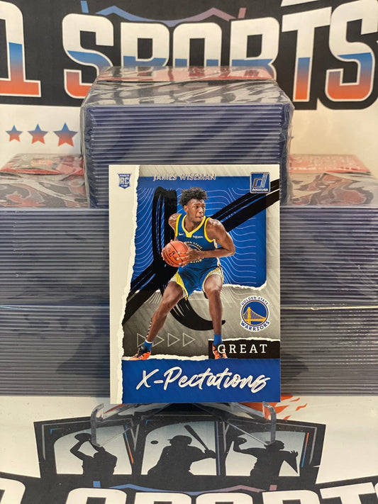 2020 Donruss (Great X-Pectations) James Wiseman Rookie #2