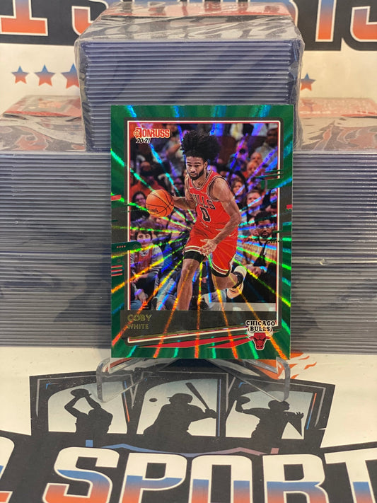 2020 Donruss (Green Laser) Coby White #148