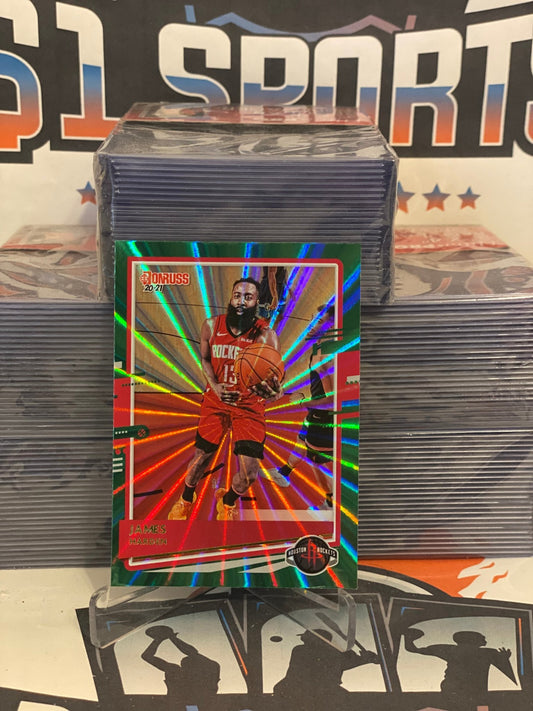 2020 Donruss (Green Laser) James Harden #37