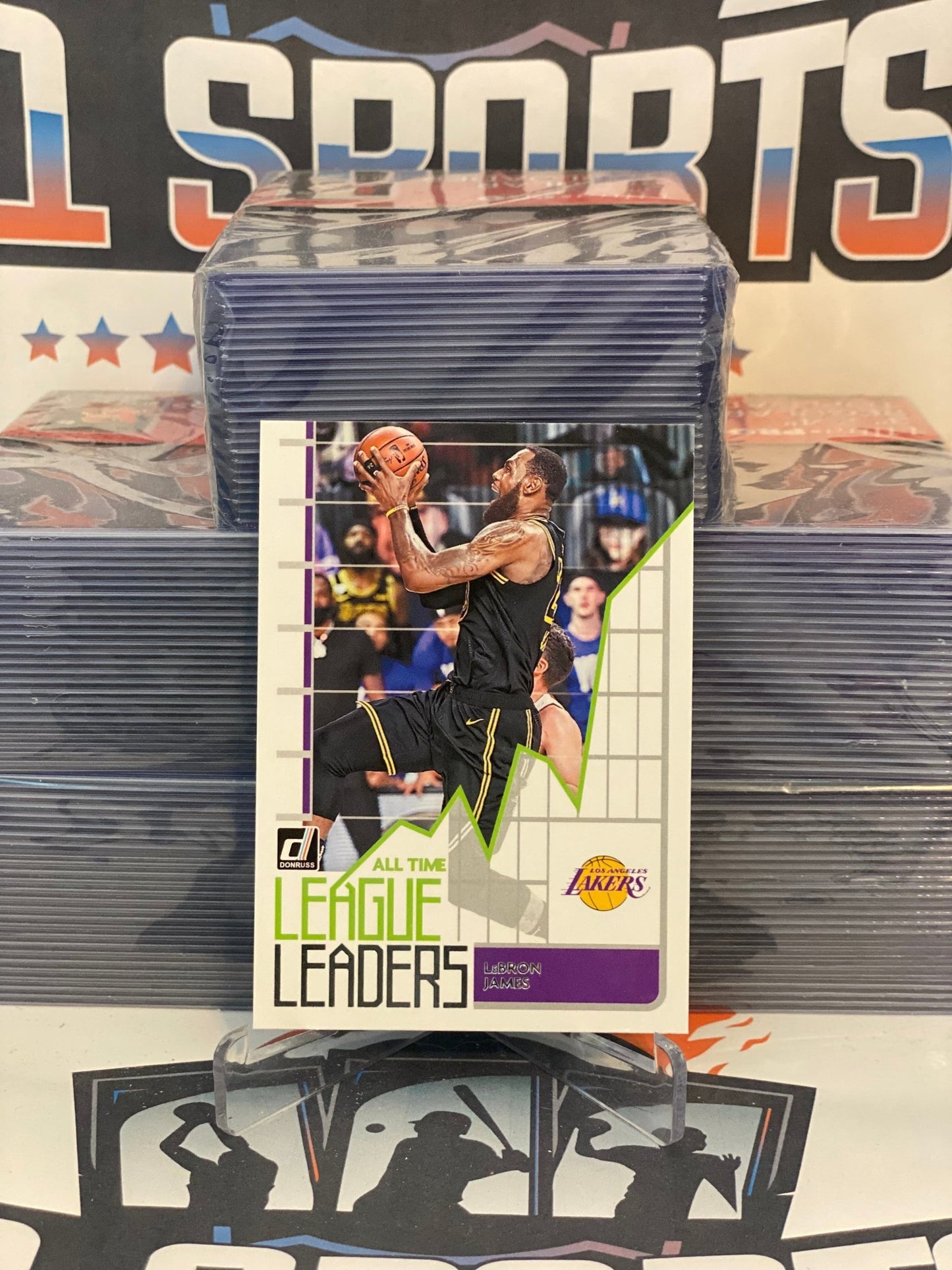 2020 Donruss (League Leaders) LeBron James #2