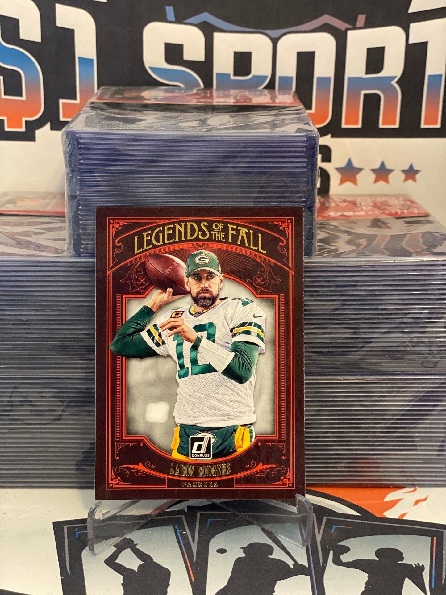 2020 Donruss (Legends of the Fall) Aaron Rodgers #LF-AR