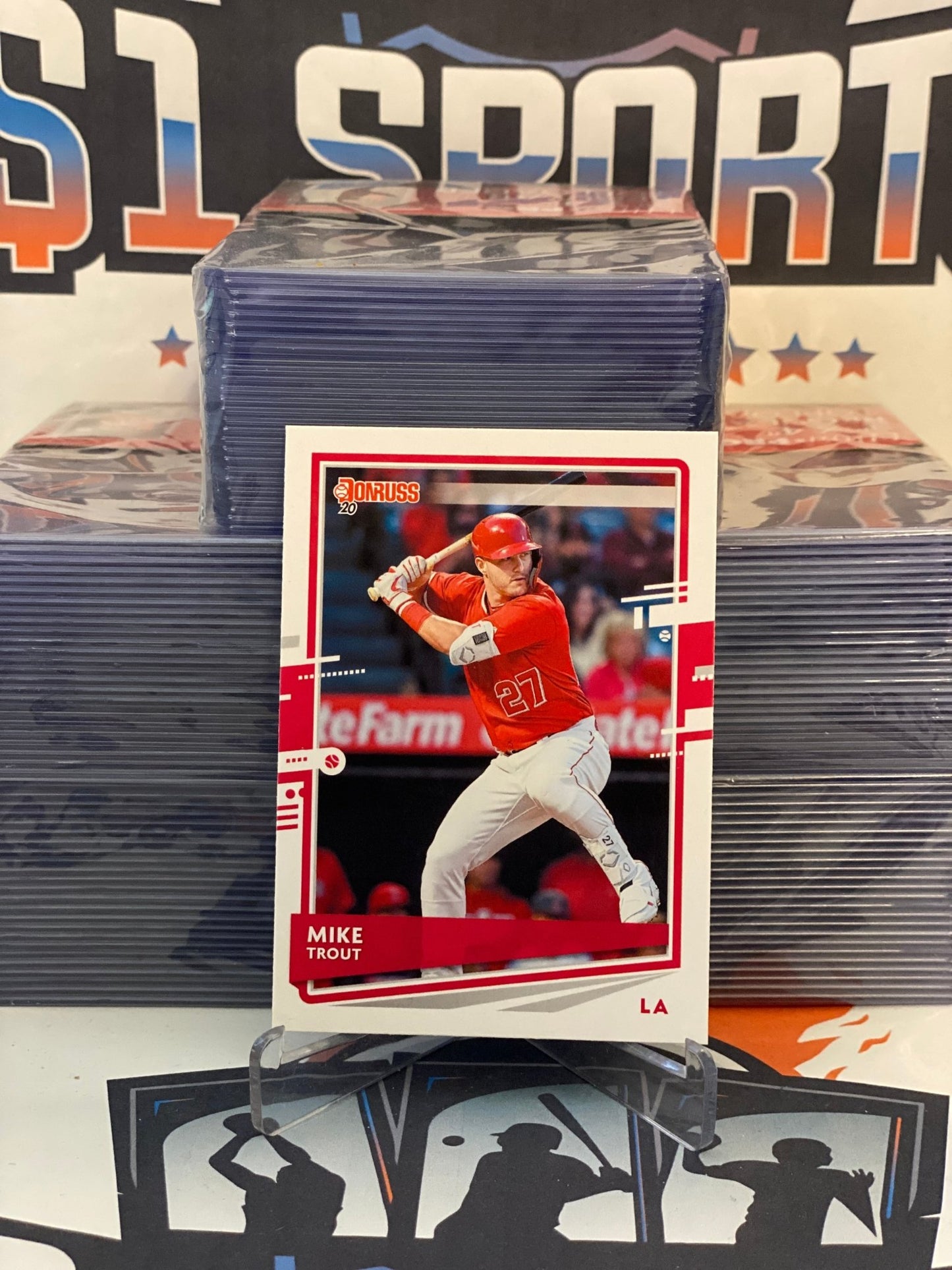2020 Donruss Mike Trout #129