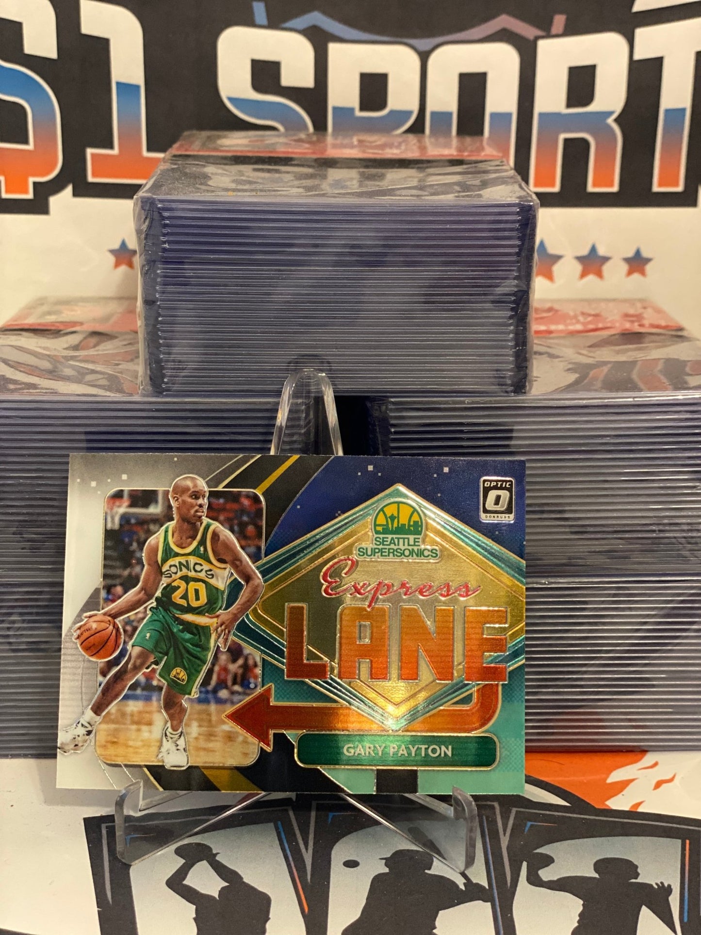 2020 Donruss Optic (Express Lane) Gary Payton #15