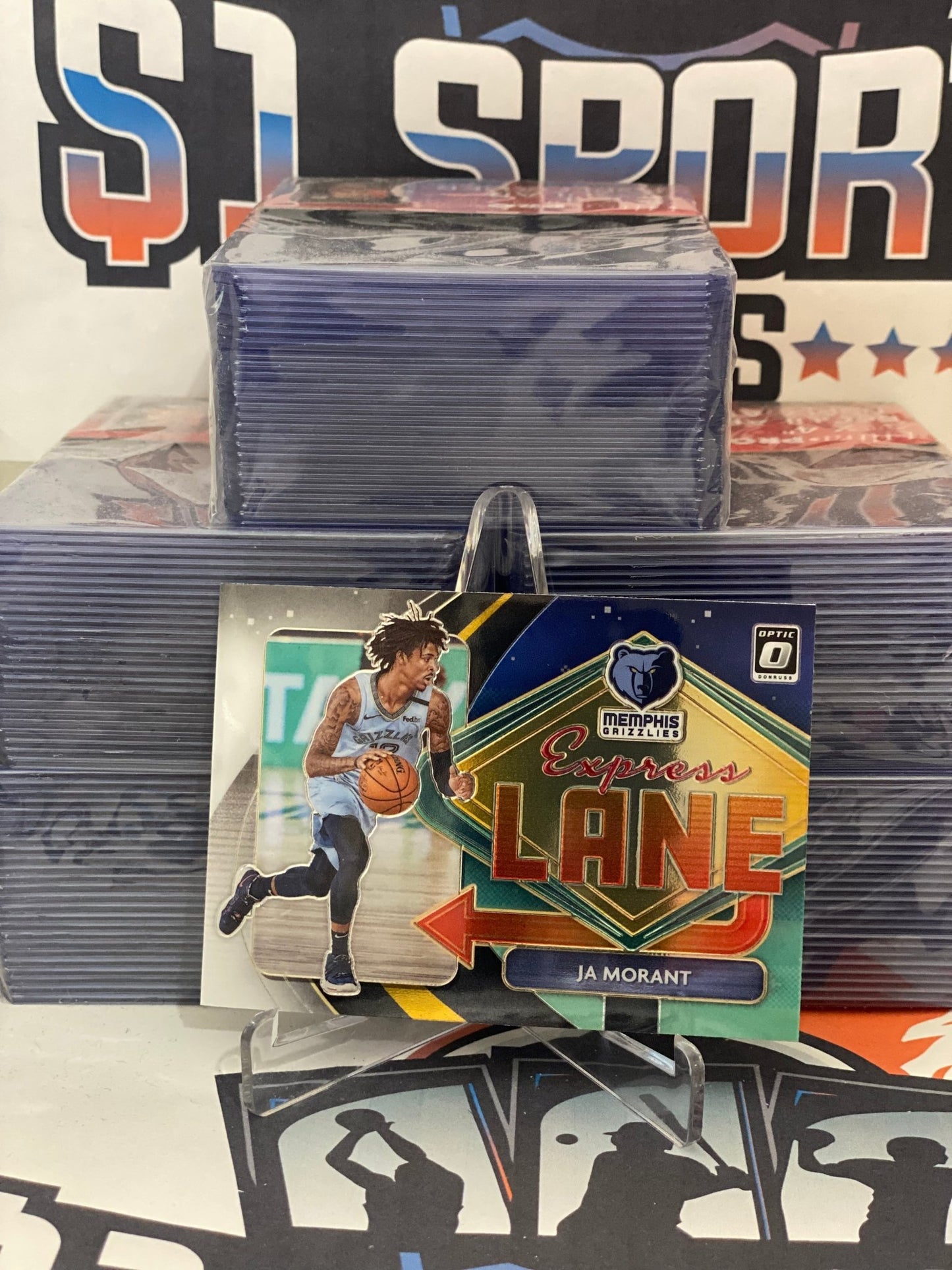 2020 Donruss Optic (Express Lane) Ja Morant #1