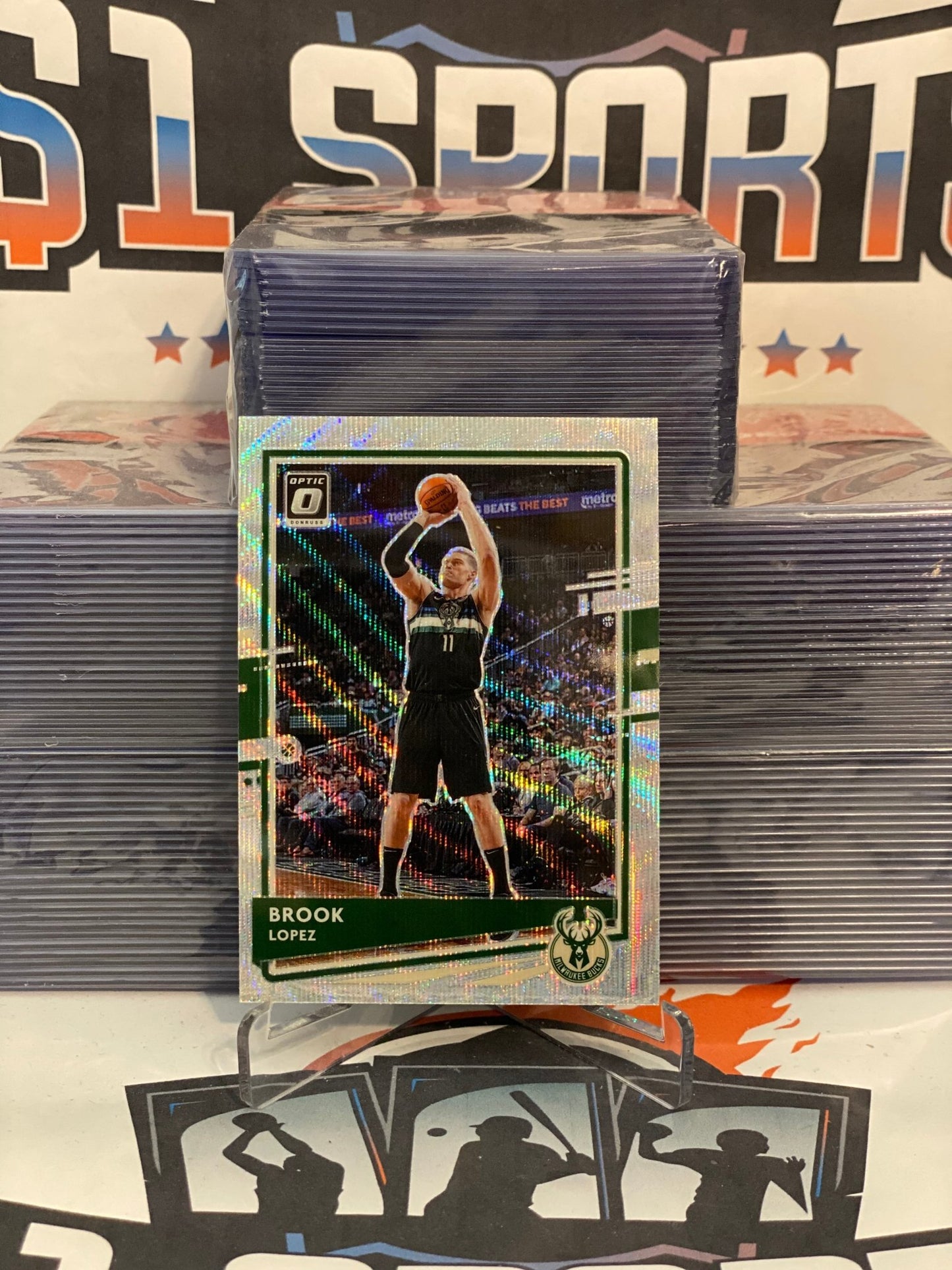 2020 Donruss Optic (Fanatics Prizm) Brook Lopez #31