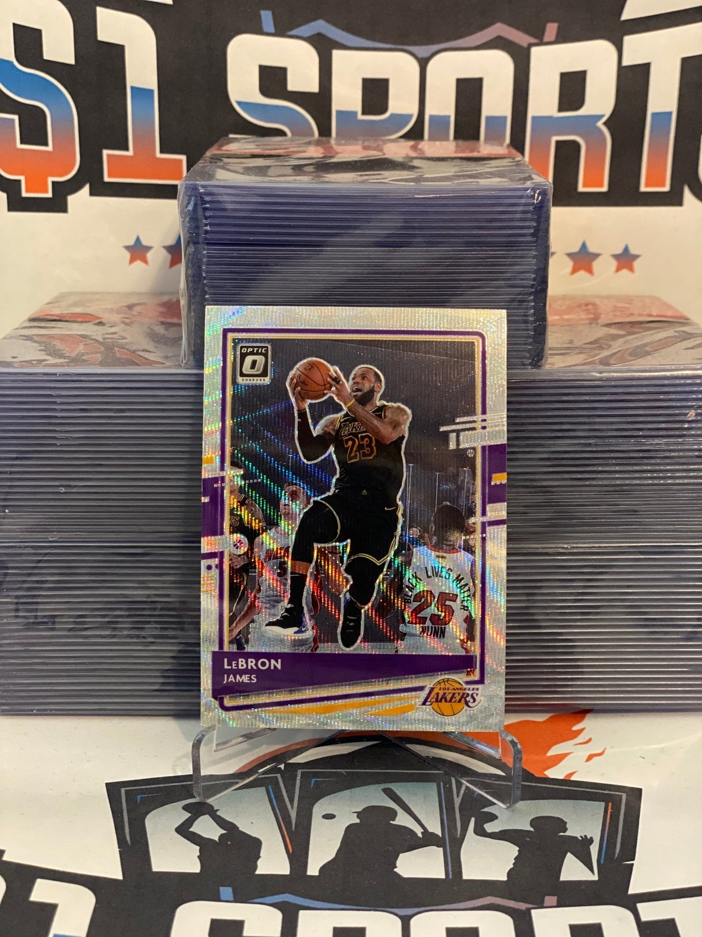 2020 Donruss Optic (Fanatics Prizm) LeBron James #13