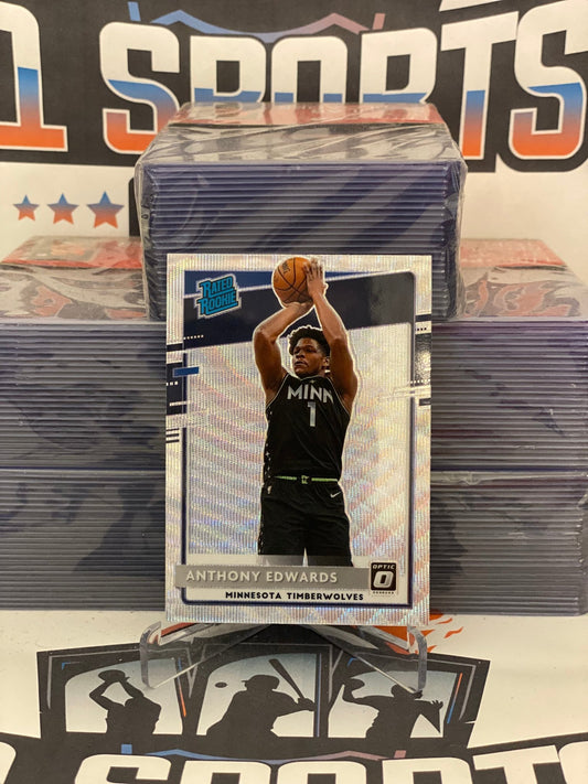 2020 Donruss Optic (Fanatics Prizm, Rated Rookie) Anthony Edwards #151