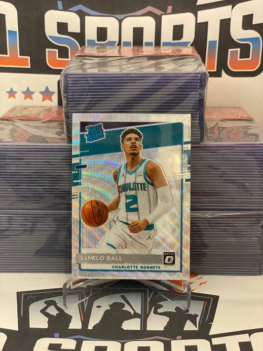 2020 Donruss Optic (Fanatics Prizm, Rated Rookie) LaMelo Ball #153