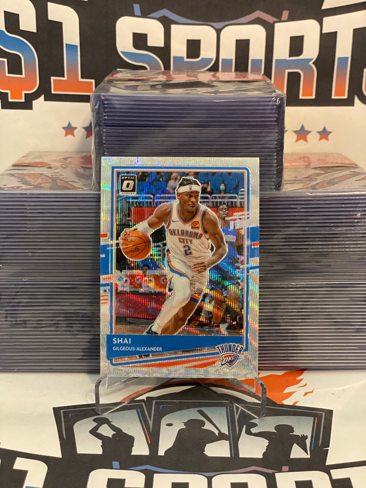 2020 Donruss Optic (Fanatics Prizm) Shai Gilgeous-Alexander #143