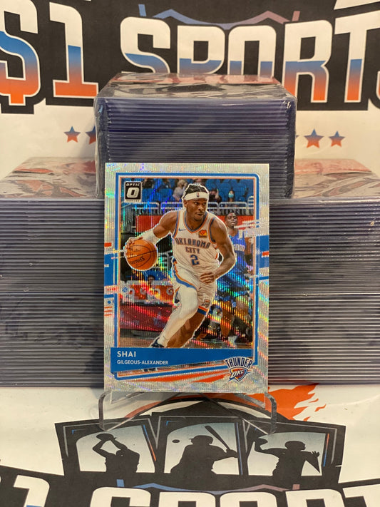 2020 Donruss Optic (Fanatics Prizm) Shai Gilgeous-Alexander #143