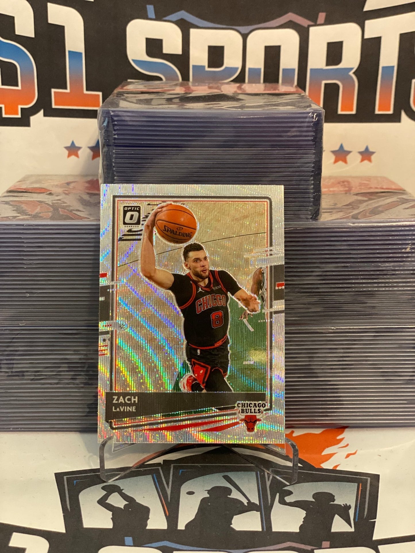 2020 Donruss Optic (Fanatics Prizm) Zach LaVine #116