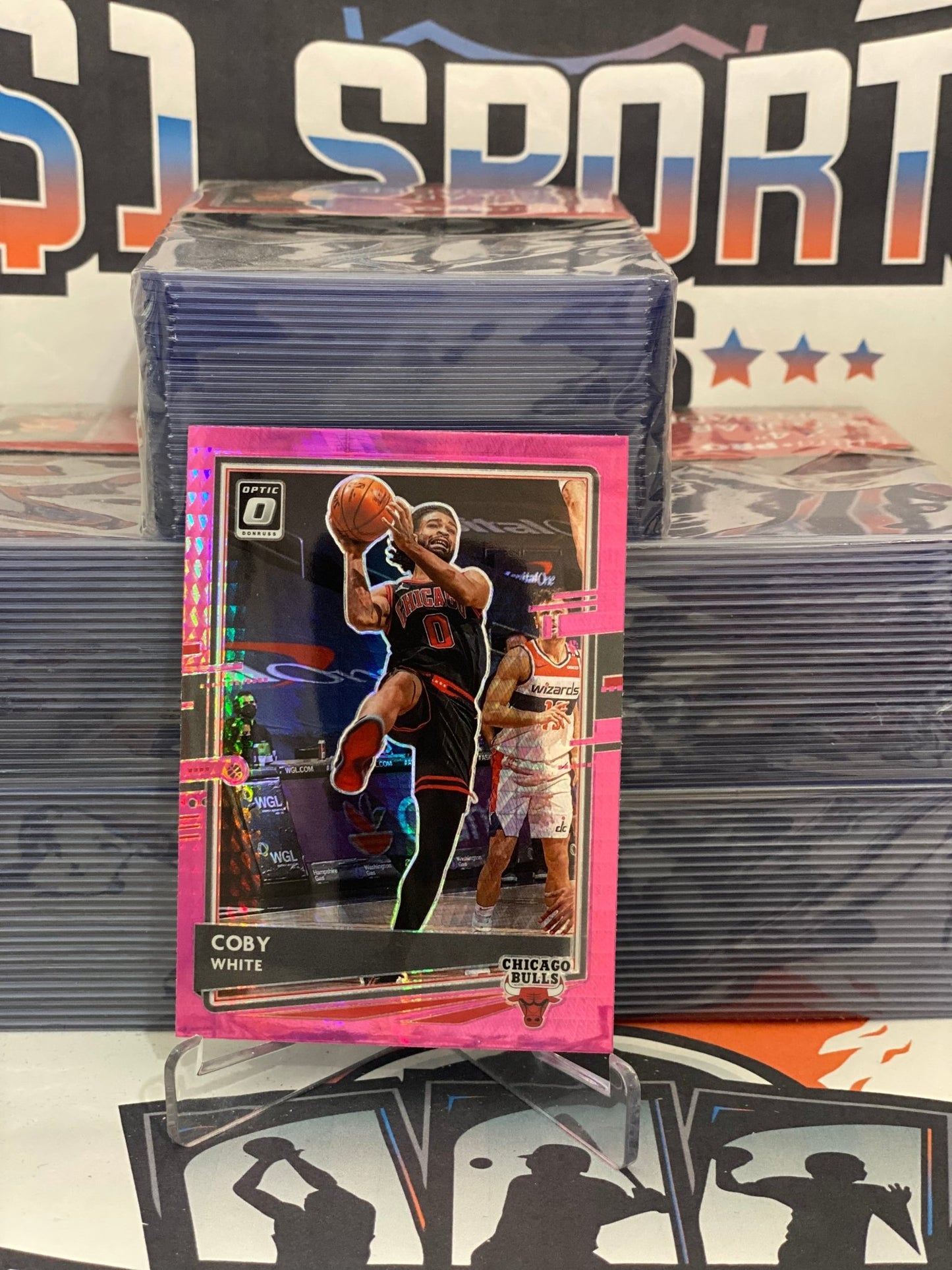 2020 Donruss Optic (Hyper Pink Prizm) Coby White #126