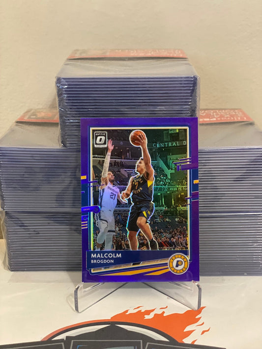 2020 Donruss Optic Malcom Brogdon (Purple Prizm) #59