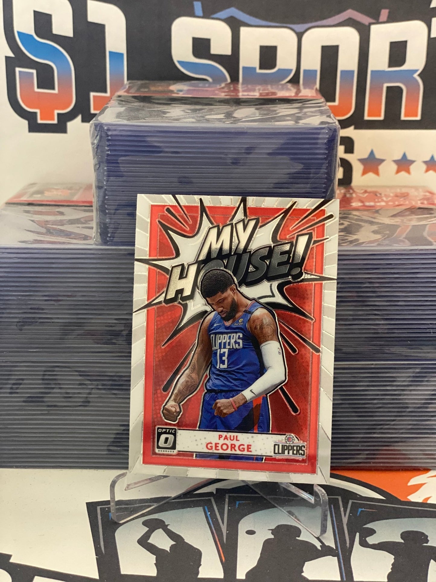 2020 Donruss Optic (My House!) Paul George #11