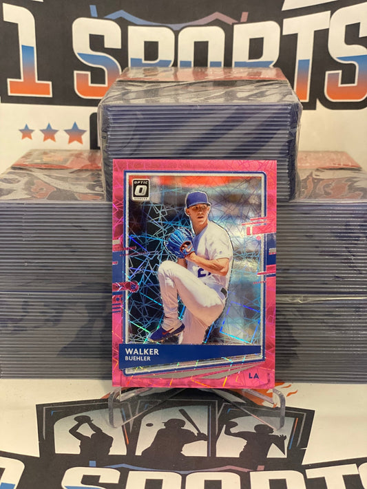 2020 Donruss Optic (Pink Laser Prizm 141/199) Walker Buehler #97