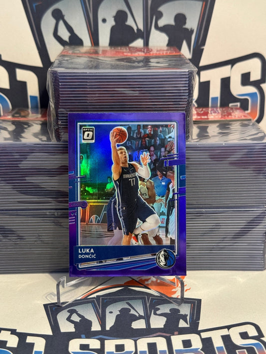 2020 Donruss Optic (Purple Prizm) Luka Doncic #86