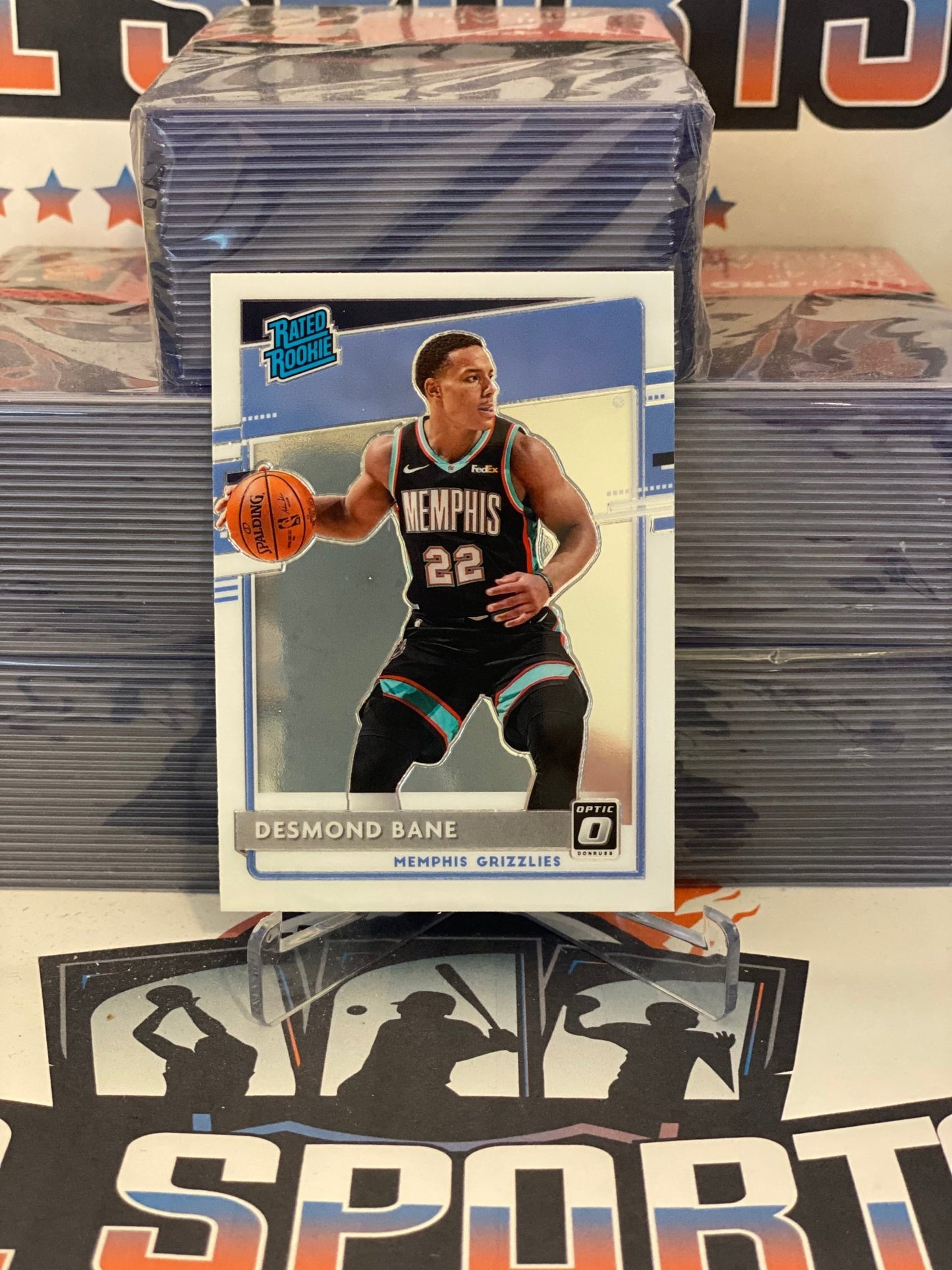 2020 Donruss Optic (Rated Rookie) Desmond Bane #180