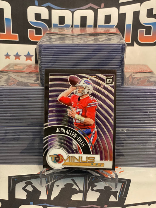 2020 Donruss Optic (T-Minus 3, 2, 1) Josh Allen #TM-2