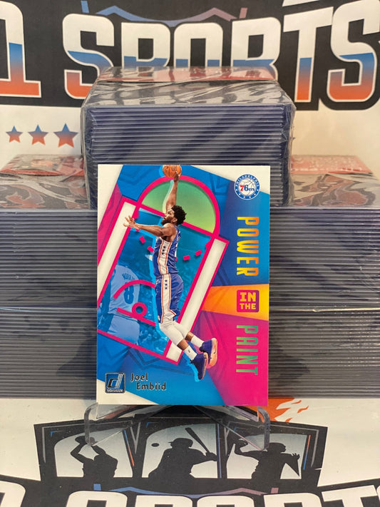 2020 Donruss (Power in the Paint) Joel Embiid #5