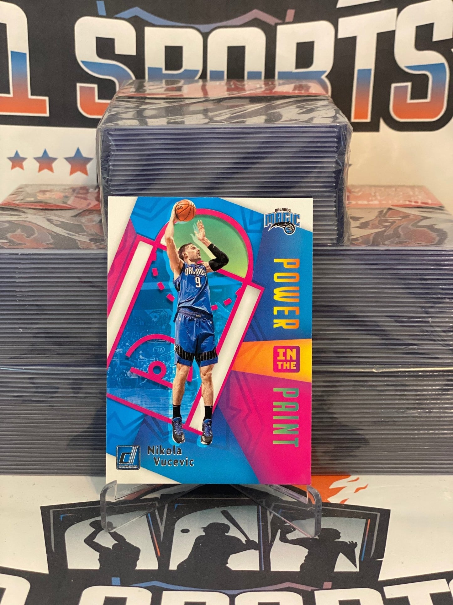 2020 Donruss (Power in the Paint) Nikola Vucevic #4