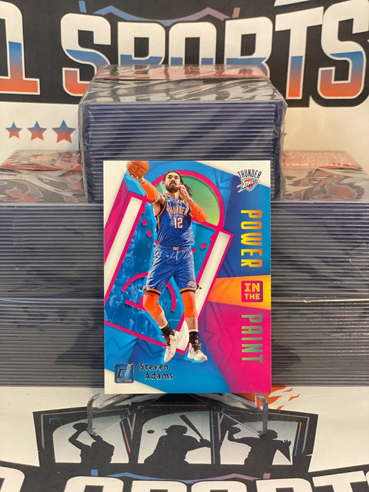 2020 Donruss (Power in the Paint) Steven Adams #9