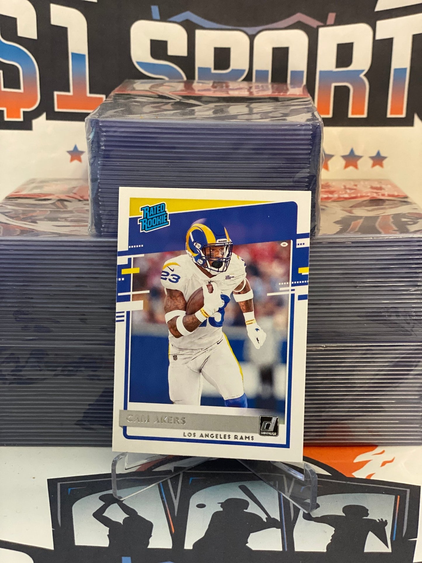 2020 Donruss (Rated Rookie) Cam Akers #325