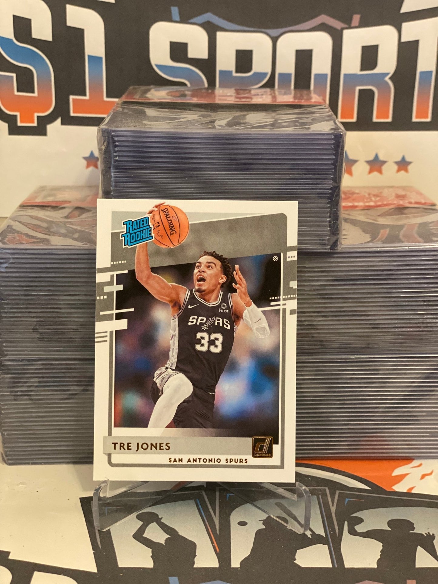 2020 Donruss (Rated Rookie) Tre Jones #244
