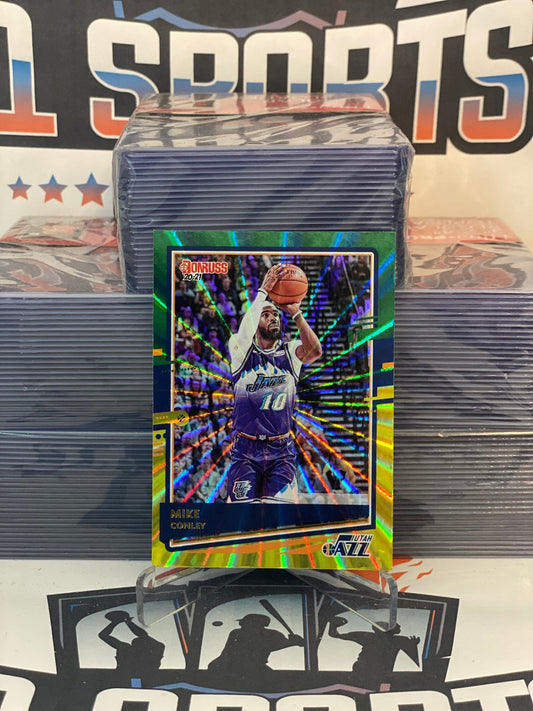 2020 Donruss (Yellow Green Laser) Mike Conley #129