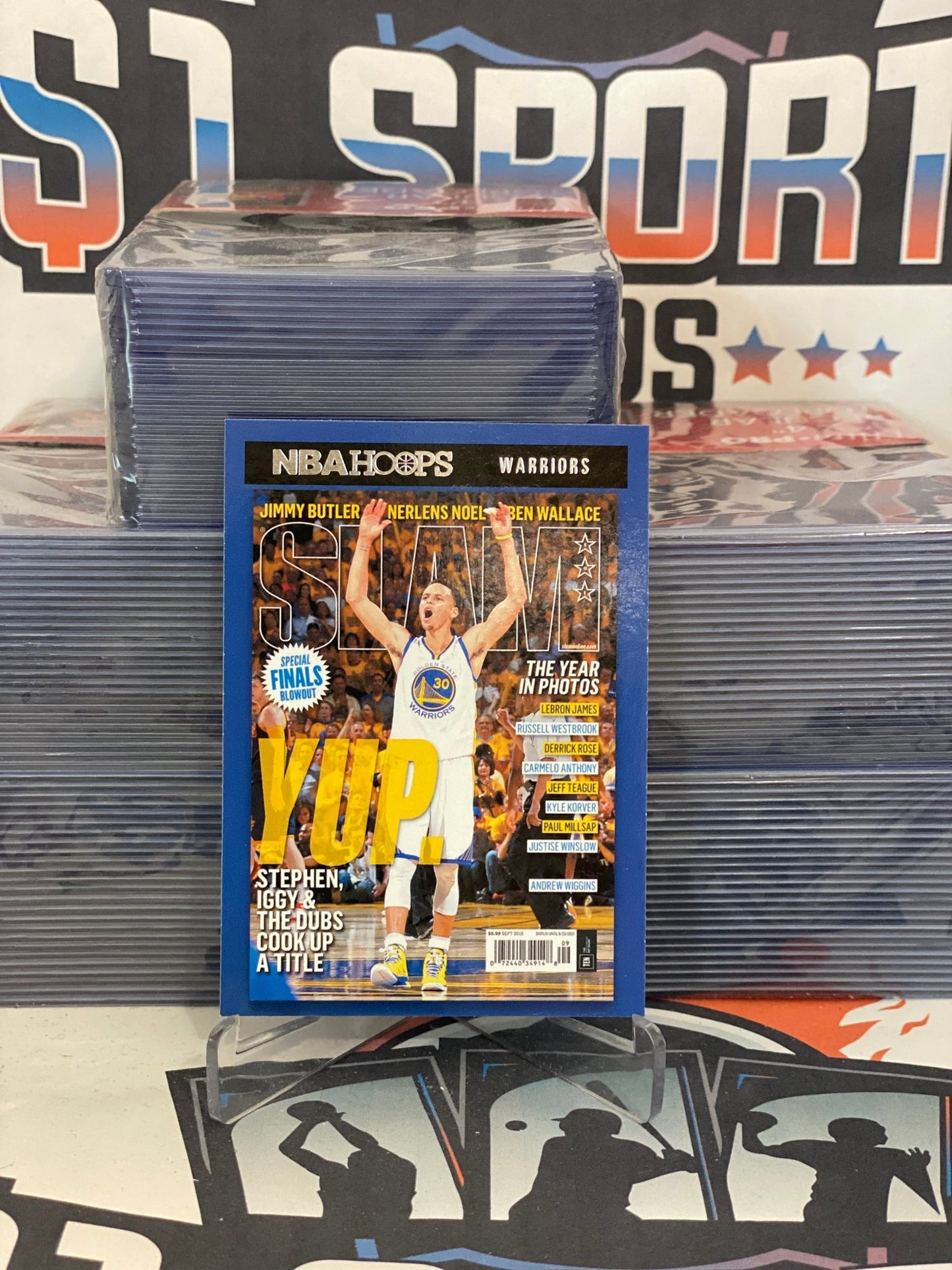 2020 NBA Hoops (Slam Magazine) Stephen Curry #4
