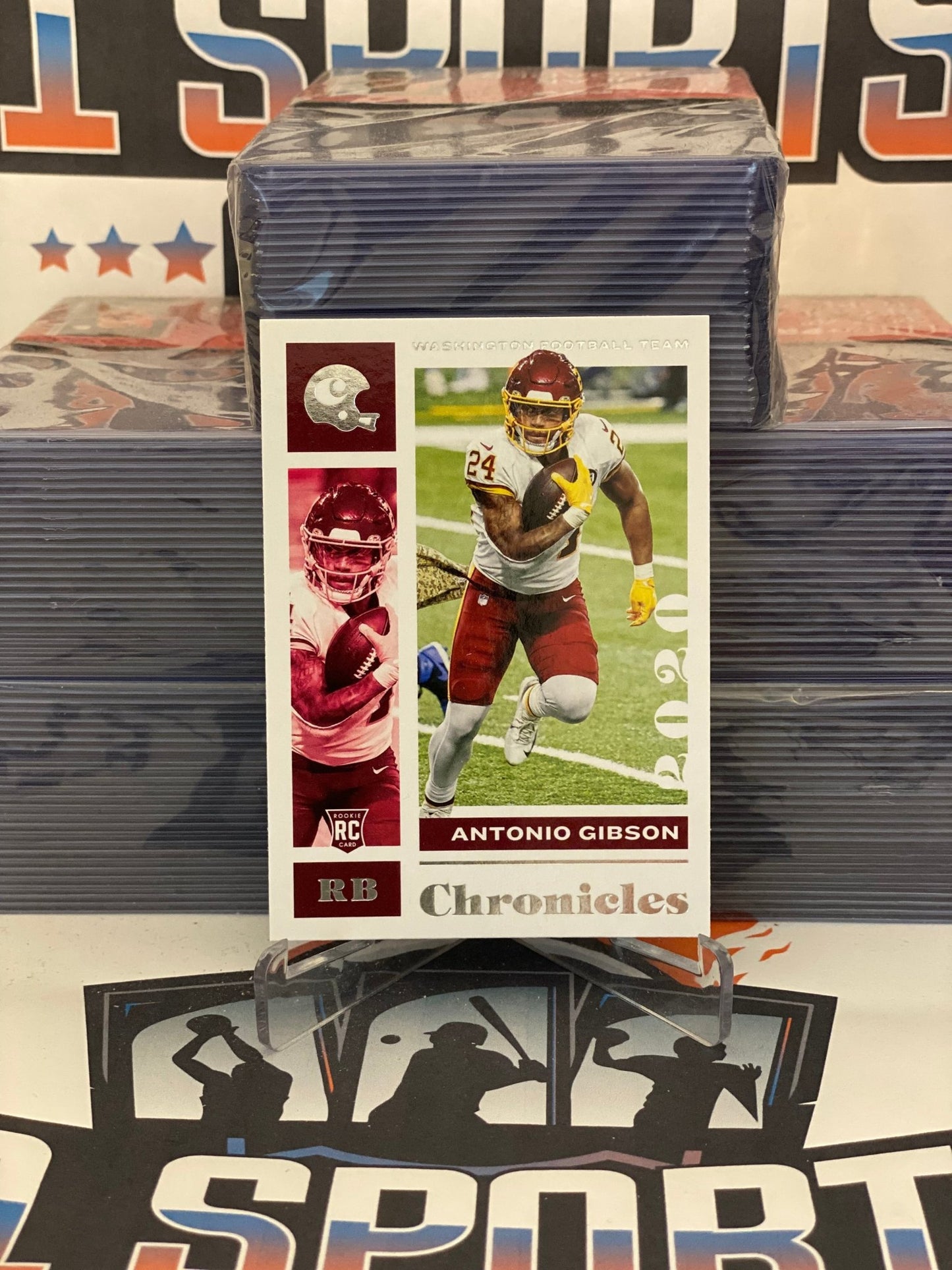 2020 Panini Chronicles Antonio Gibson Rookie #100