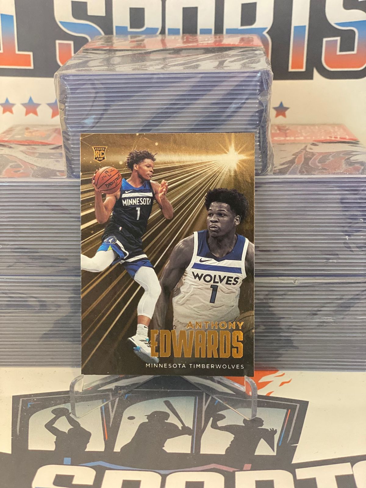 2020 Panini Chronicles (Bronze, Essentials) Anthony Edwards Rookie #143